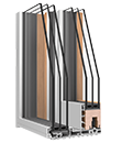 Wood-Aluminium Doors